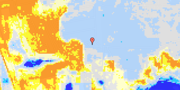 Ekstrem regn på Hegnsvej 105