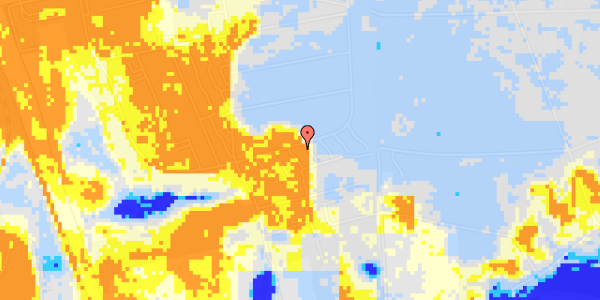 Ekstrem regn på Hegnsvej 137