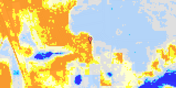 Ekstrem regn på Hegnsvej 139