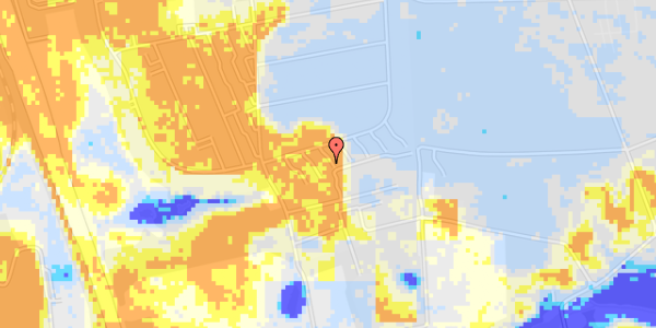 Ekstrem regn på Hegnsvej 141