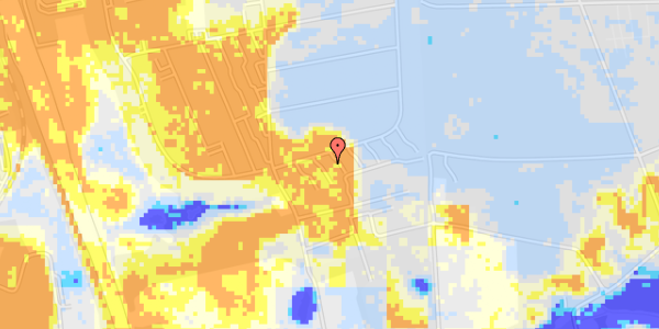 Ekstrem regn på Hegnsvej 147