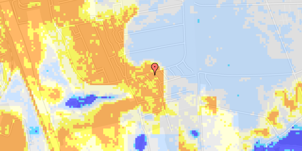 Ekstrem regn på Hegnsvej 151