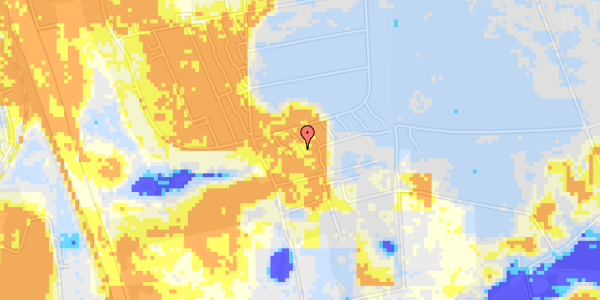 Ekstrem regn på Hegnsvej 155