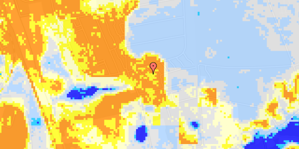 Ekstrem regn på Hegnsvej 159