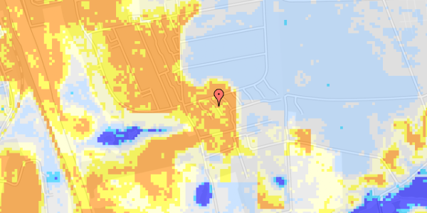 Ekstrem regn på Hegnsvej 163