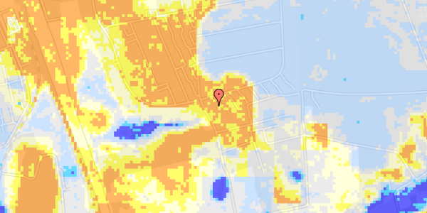 Ekstrem regn på Hegnsvej 183