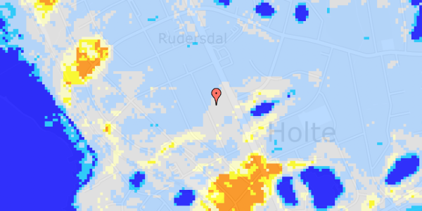 Ekstrem regn på Helgasvej 16