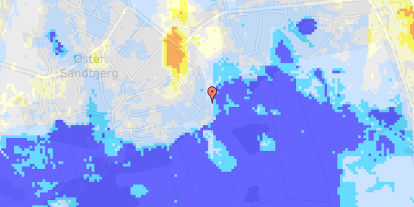 Ekstrem regn på Henrikshave 13