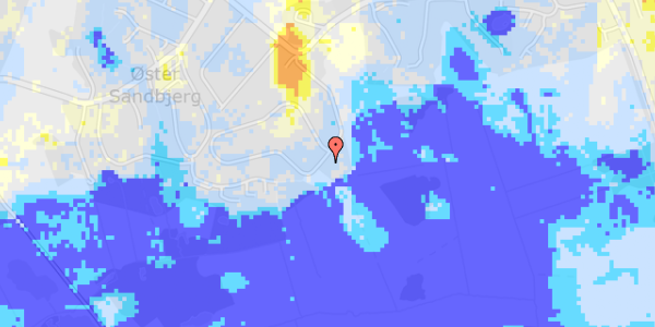 Ekstrem regn på Henrikshave 17