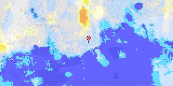 Ekstrem regn på Henrikshave 24