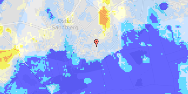 Ekstrem regn på Henrikshave 25