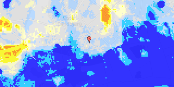 Ekstrem regn på Henrikshave 37