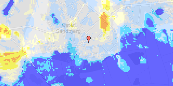 Ekstrem regn på Henrikshave 38