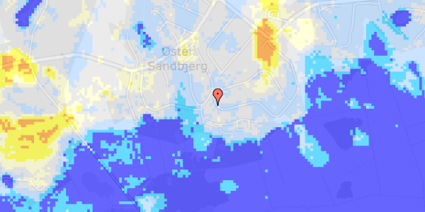 Ekstrem regn på Henrikshave 43