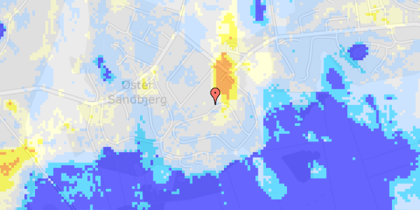 Ekstrem regn på Henrikshave 51