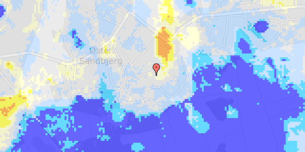 Ekstrem regn på Henrikshave 52