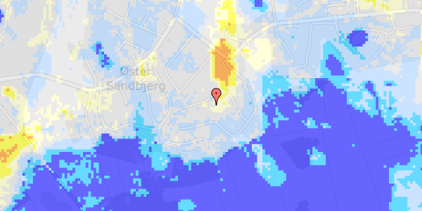 Ekstrem regn på Henrikshave 54