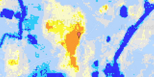 Ekstrem regn på Holmebjerg 11