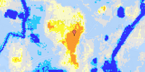 Ekstrem regn på Holmebjerg 15