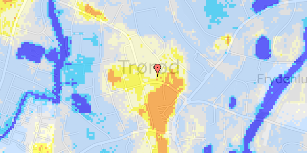 Ekstrem regn på Holmebjerg 18