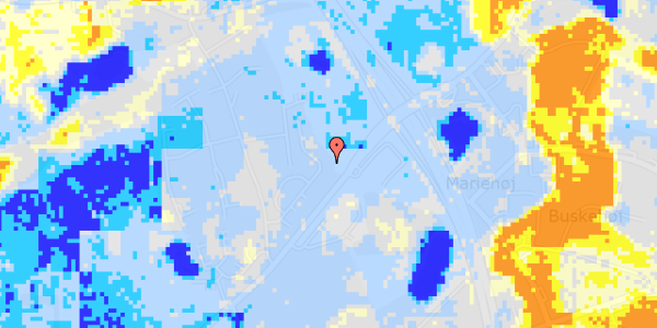 Ekstrem regn på Holtegårdsvej 64