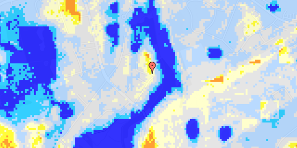 Ekstrem regn på Høbjergvej 11B