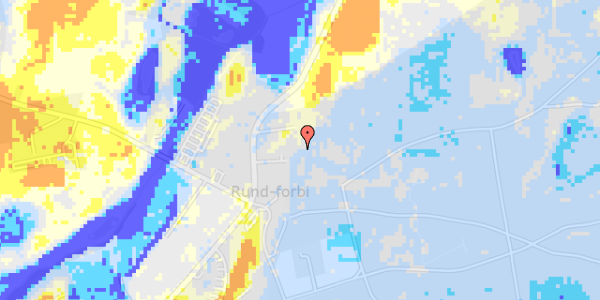 Ekstrem regn på Høje Bøge 7