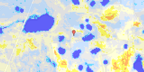 Ekstrem regn på Høje Sandbjergvej 18