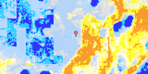 Ekstrem regn på Kikhanebakken 40