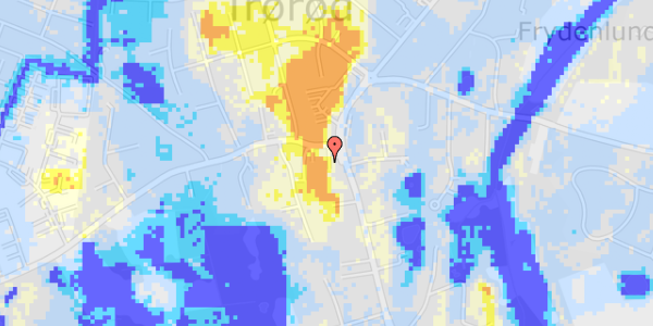 Ekstrem regn på Kohavevej 3C