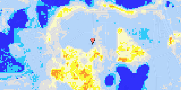 Ekstrem regn på Kollemosevej 16B