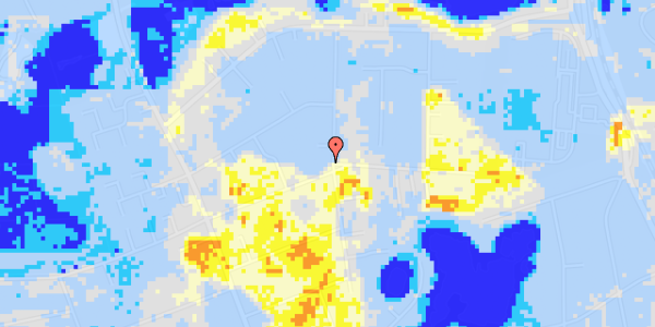 Ekstrem regn på Kollemosevej 18