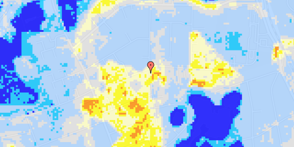 Ekstrem regn på Kollemosevej 20