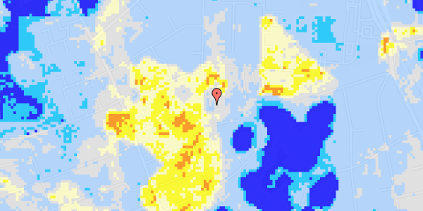 Ekstrem regn på Kollemosevej 29A