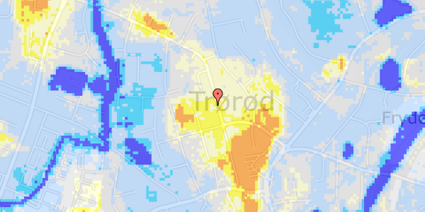 Ekstrem regn på Krogholmgårdsvej 33