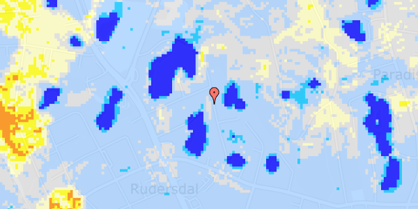 Ekstrem regn på Landsebakken 17