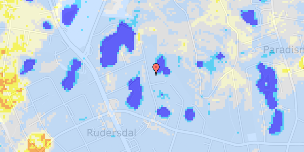 Ekstrem regn på Landsebakken 22