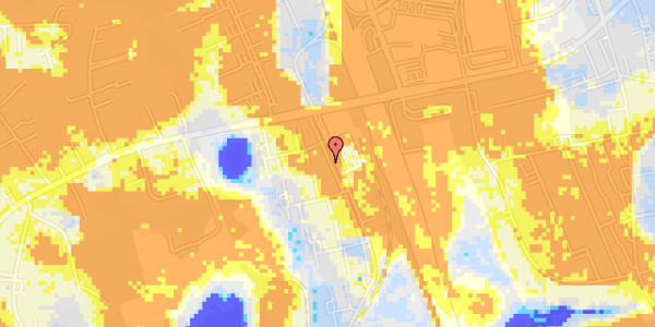 Ekstrem regn på Langebjerg 12, 1. th