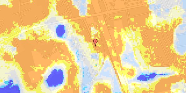 Ekstrem regn på Langebjerg 24, st. 4