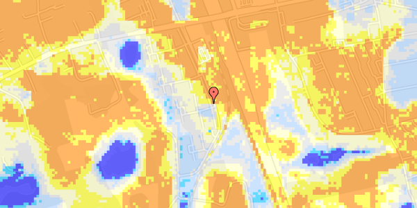 Ekstrem regn på Langebjerg 30, st. 4