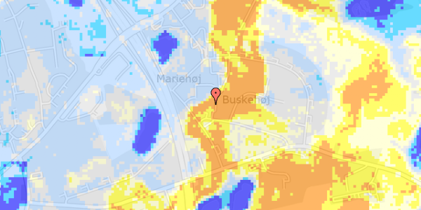 Ekstrem regn på Lendemosehøj 2, st. 3