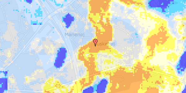 Ekstrem regn på Lendemosehøj 3, st. 5