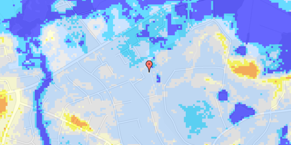 Ekstrem regn på Lindevangsvej 42