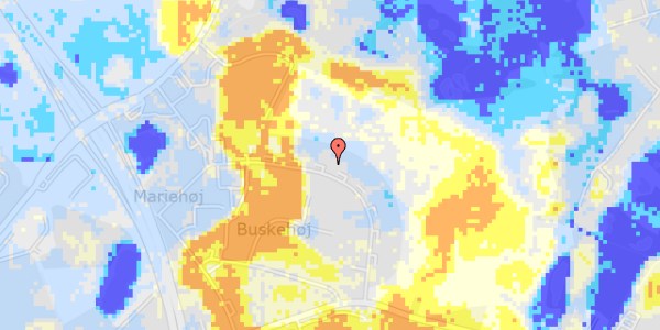 Ekstrem regn på Malmbergsvej 93