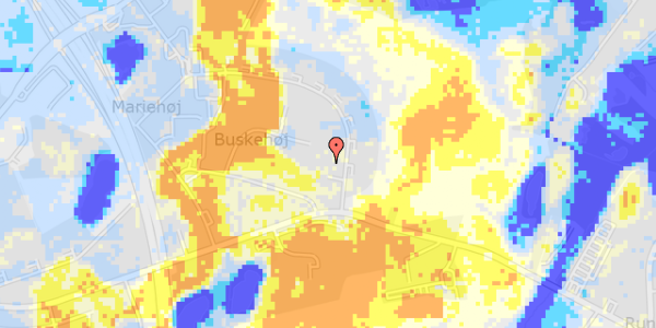 Ekstrem regn på Malmbergsvej 98