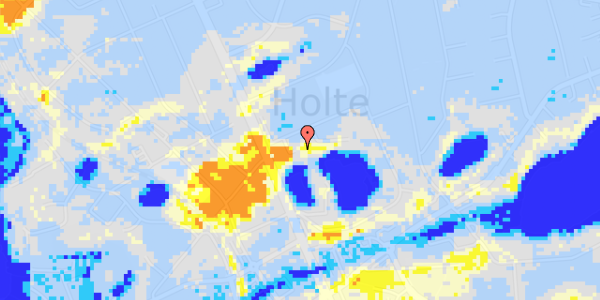 Ekstrem regn på Margrethevej 8