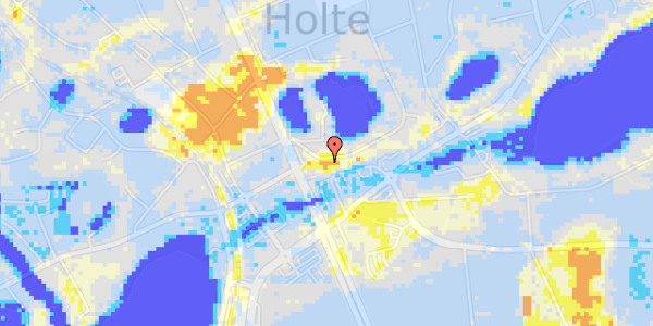 Ekstrem regn på Morlenesvej 6