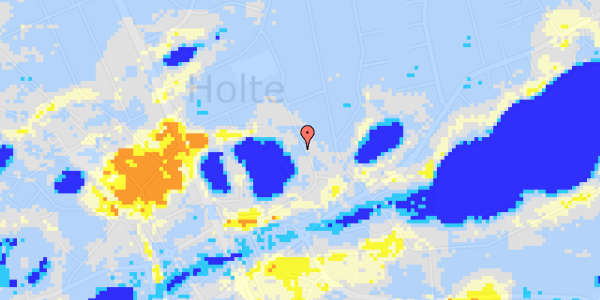 Ekstrem regn på Morlenesvej 25