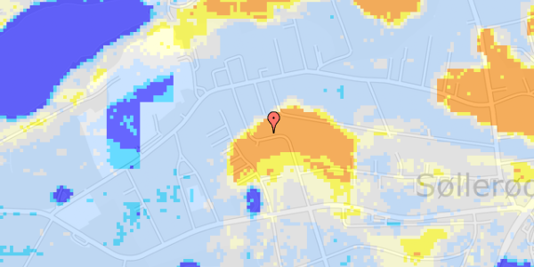 Ekstrem regn på Mothsvej 13