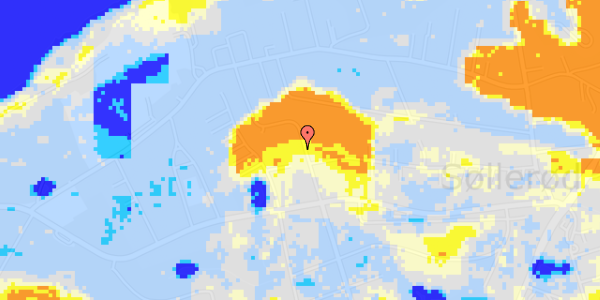 Ekstrem regn på Mothsvej 20A